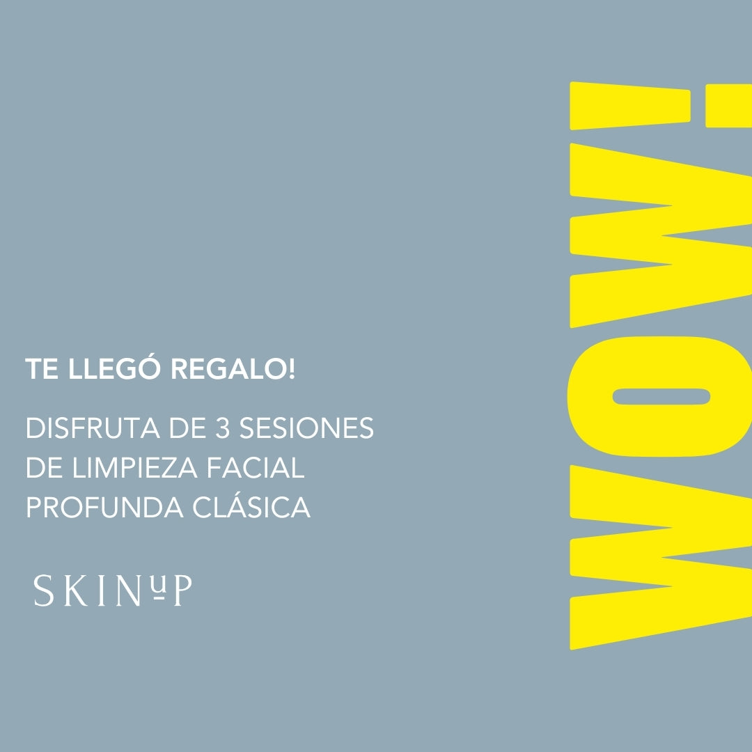 Gift Card Digital - Limpieza Facial Profunda CLÁSICA Pack 3 Sesiones 15% - Elige tu diseño!