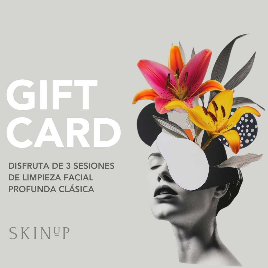 Gift Card Digital - Limpieza Facial Profunda PRO Pack 3 Sesiones 15% - Elige tu diseño!