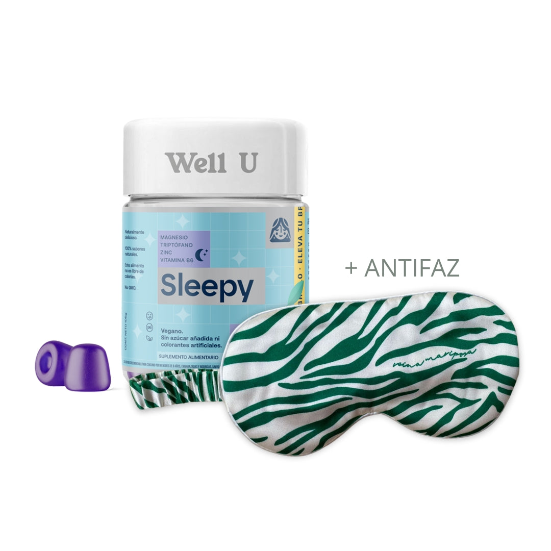 Pack Relax Sleepy - Gomitas Sleepy y Antifaz de Dormir