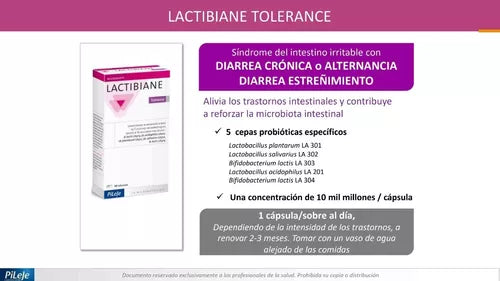 Pack Lactibiane Tolerance x3 / Indicado para la Diarrea Crónica o Alternancia Diarrea Estreñimiento