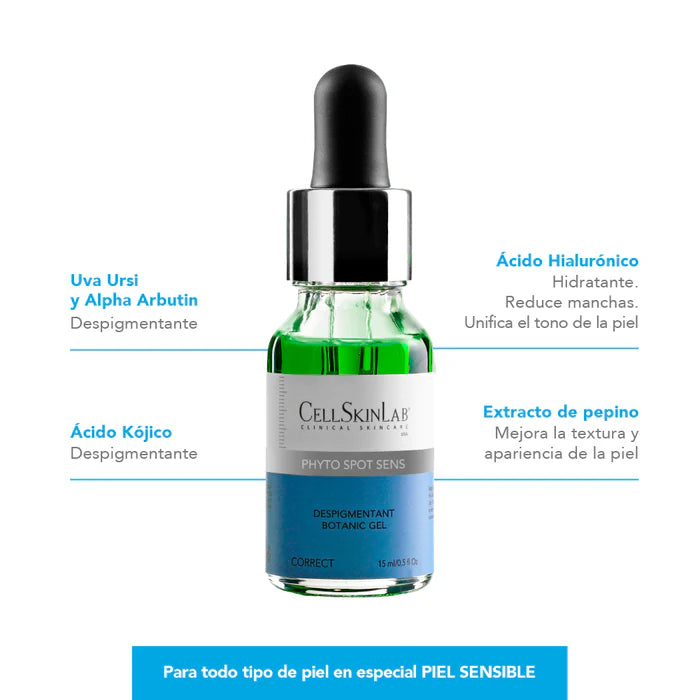 Phyto Spot Sens 15 ml / Serum Despigmentante Pieles Sensibles