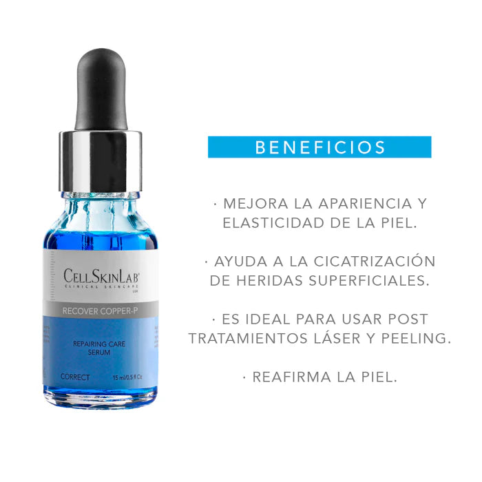 Serum Recover Copper- P / Serum reparador y protector de la piel