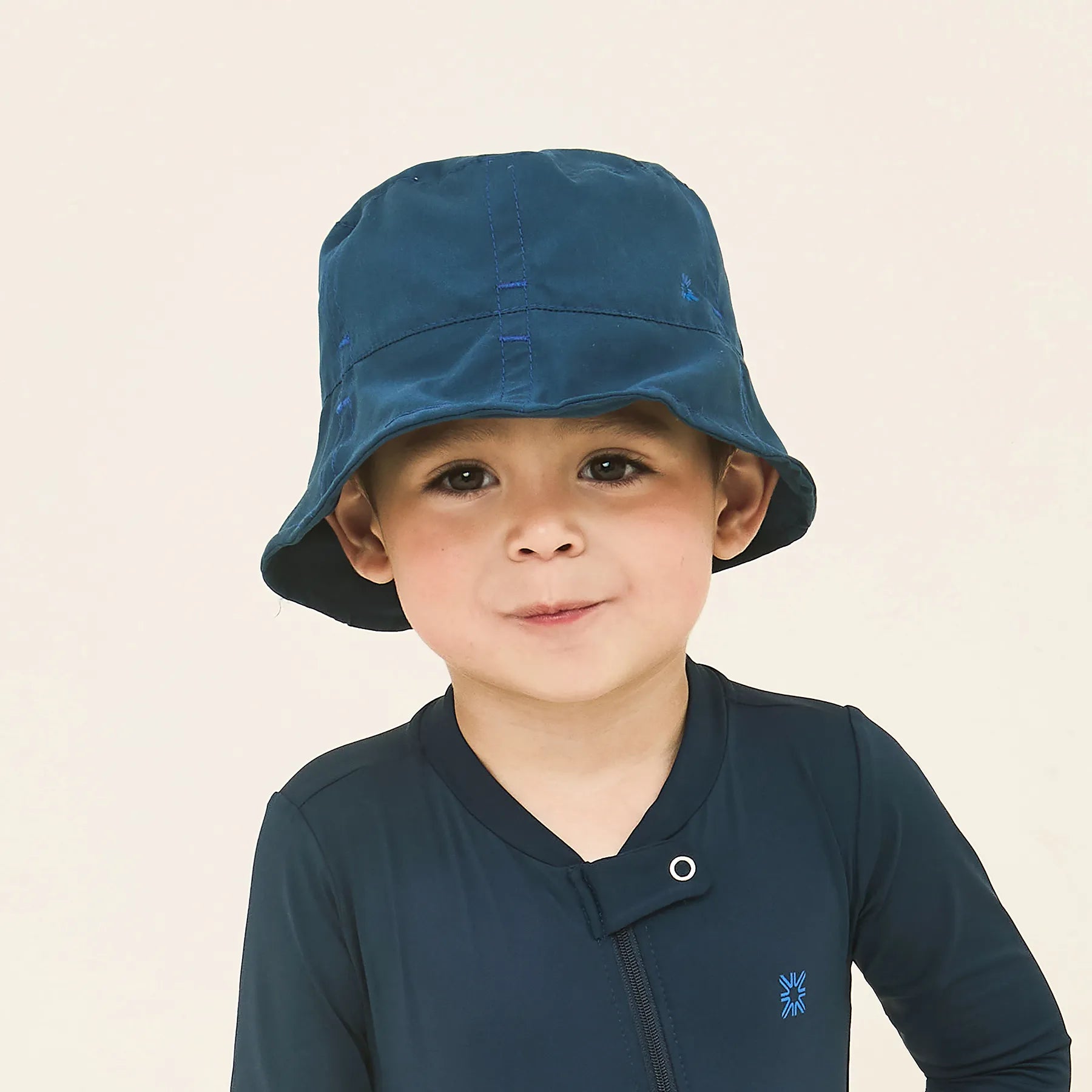 Sombrero Uv Napoli Kids AZUL MARINO - Protección UPF 50+