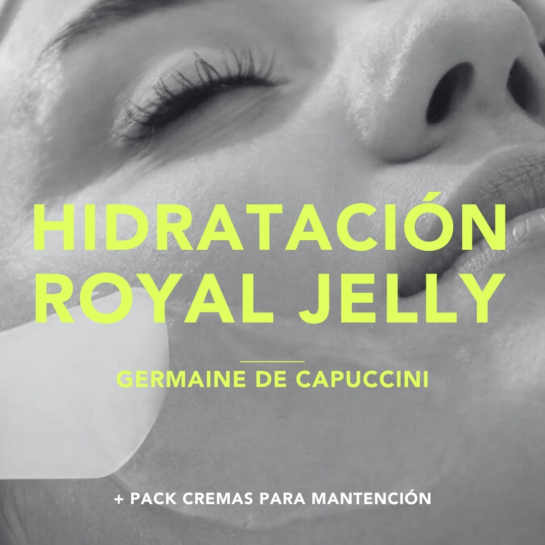 TRATAMIENTO Royal Jelly Germaine PRO-RESILIENCIA + Pack Cremas para mantención / Tratamiento JALEA REAL que busca preparar tu piel para resistir agresiones externas! SOL! FRÍO! SMOG! ETC. ⚡️⚡️⚡️⚡️⚡️